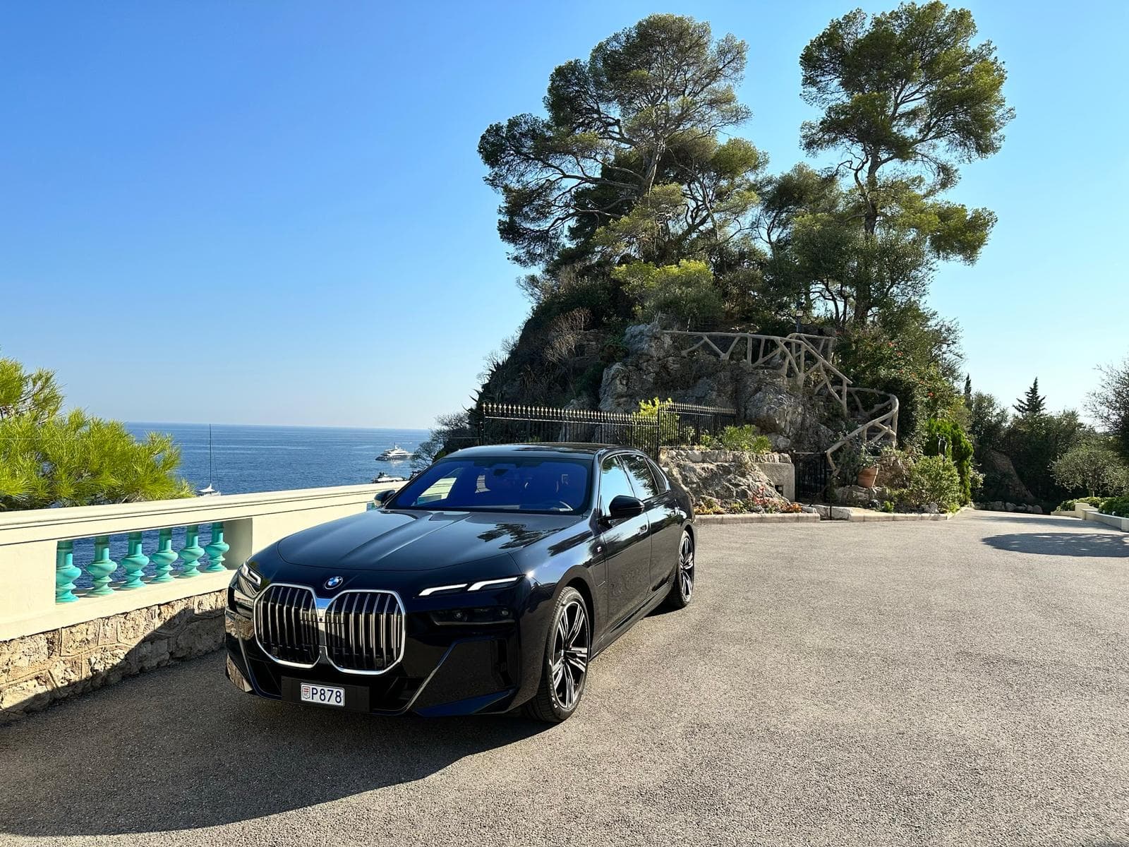 BMW 760i XDrive — berline chauffeur executive FFGR Monaco