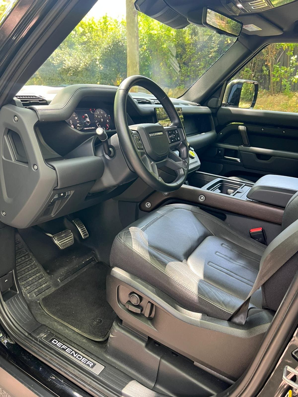 Land Rover Defender V8: detail