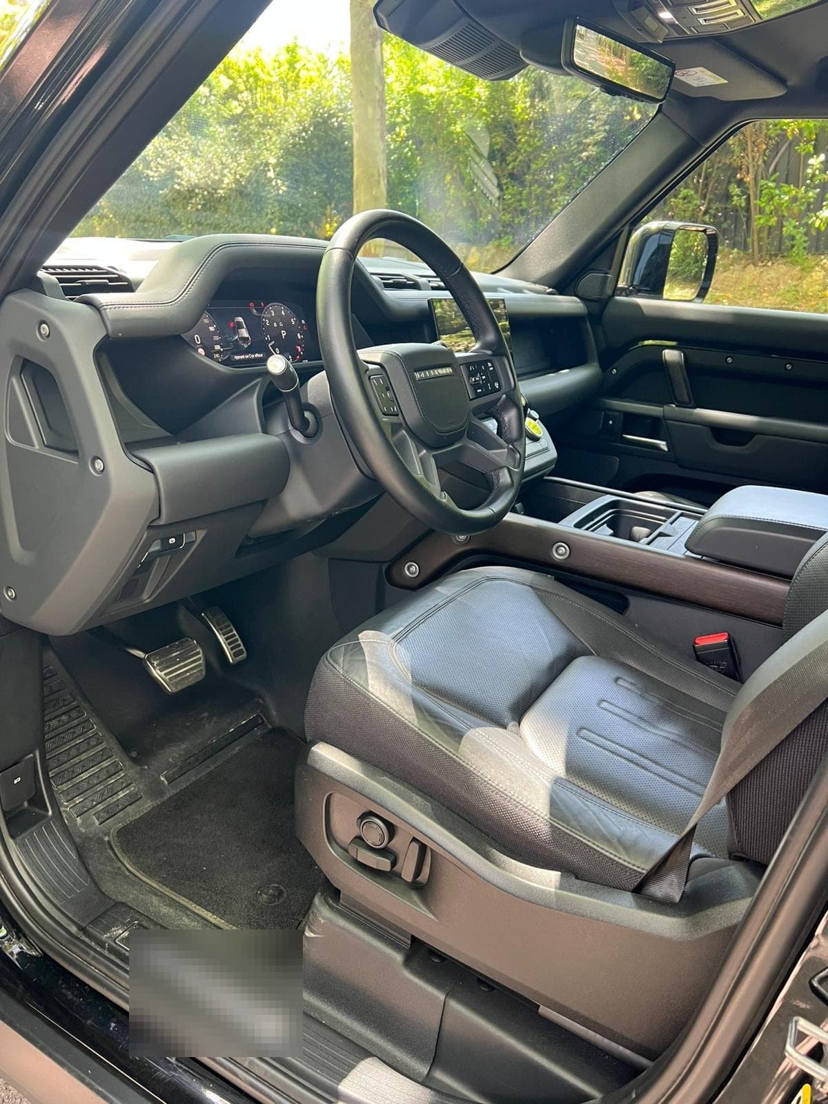 Land Rover Defender V8: detail