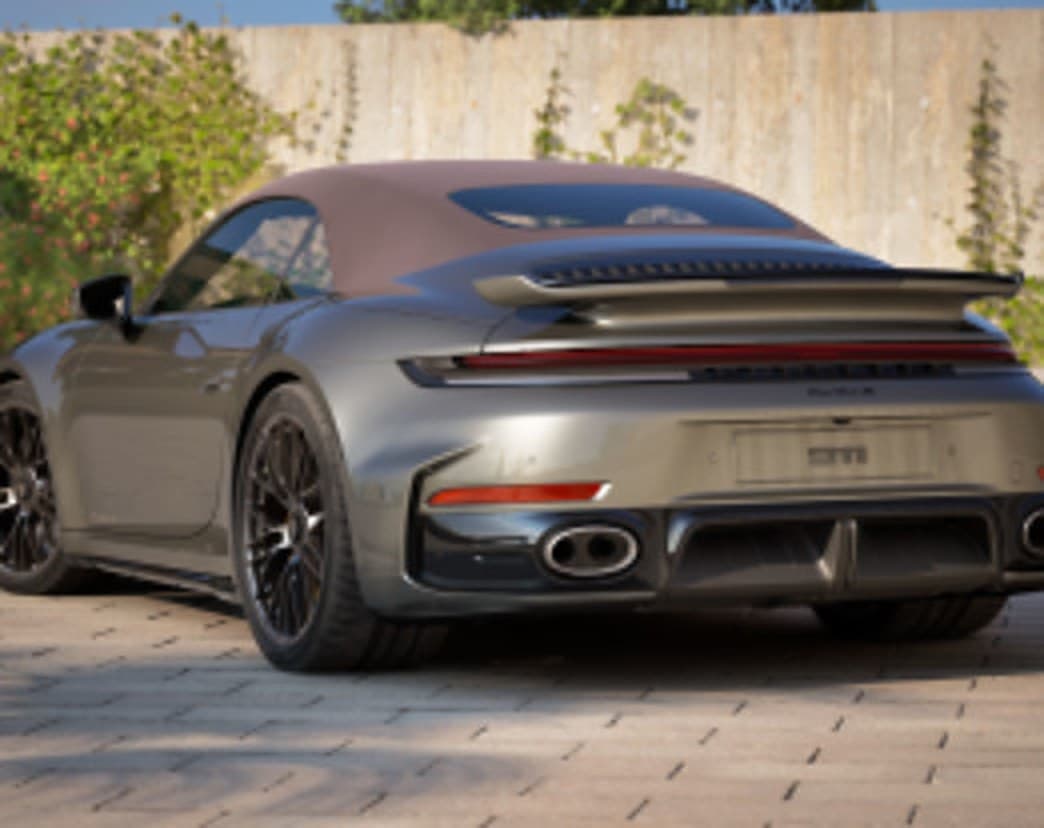 Porsche 911 Turbo S Cabriolet: vue 1